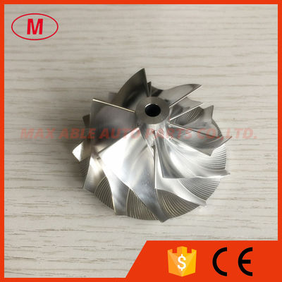 K04 39.86/50.96mm 5304-123-2024/5304-123-2021 6+6 blades turbo milling/aluminum 2618/billet compressor wheel