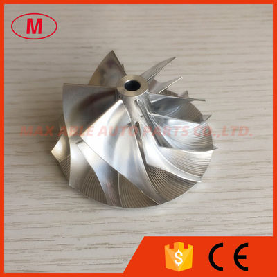 RHF5 6+6 blades high performance 48.50/60.50mm turbo turbocharger aluminum 2618/milling/billet compressor wheel