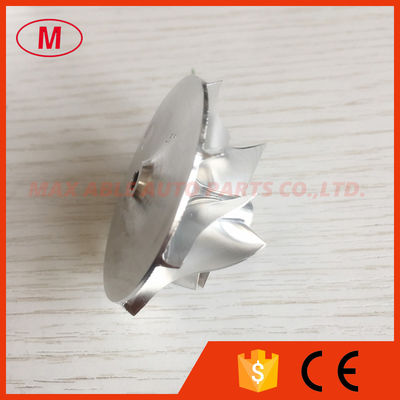 KP39 5443-123-2023 33.50/46.00mm 4+4 blades high performance turbo milling/billet compressor wheel for 5439-970-0065