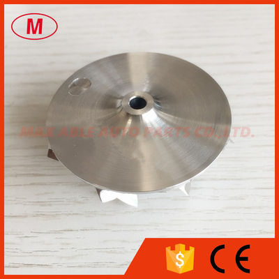 KP39 5443-123-2023 33.50/46.00mm 4+4 blades high performance turbo milling/billet compressor wheel for 5439-970-0065