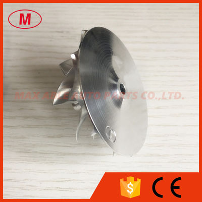 RHF4H 43.50/60.00mm 6+6 blades high performance turbo turbocharger aluminum 2618/milling/billet compressor wheel