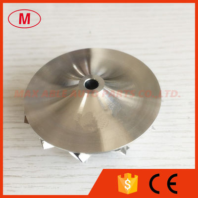 RHF4 37.60/51.00mm 6+6 blades high performance turbo milling/aluminum 2618/Billet compressor wheel for VJ44/A2710903680