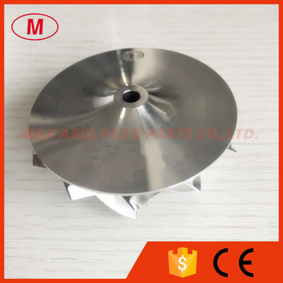 GT15-25 784369-0001 6+6 blades 46.50/60.01mm high Performance milling/aluminum 2618/billet compressor wheel