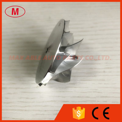 RHF3 34.24/45.00mm 6+6 blades high performance turbo milling/aluminum 2618/billet compressor wheel
