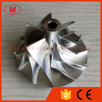 RHFV4 6+6 blades 35.62/51.00mm turbo milling/aluminum 2618/billet compressor wheel for VF50 upgrade