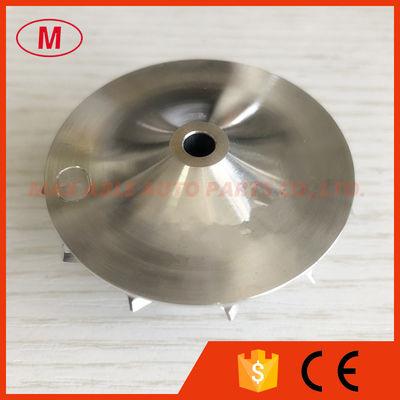 RHFV4 6+6 blades 35.62/51.00mm turbo milling/aluminum 2618/billet compressor wheel for VF50 upgrade
