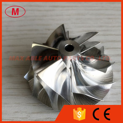 BV40 37.50/46.00mm 6+6 blades high performance Turbo milling/aluminum 2618/billet compressor wheel