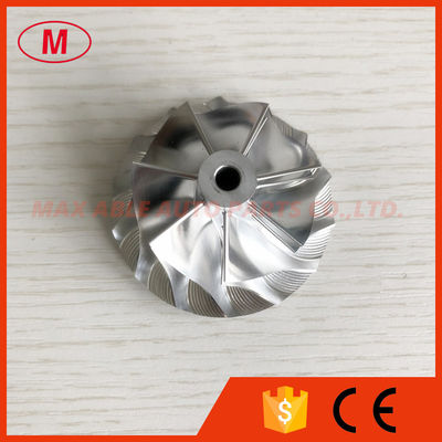 RHF5 41.24/56.00mm 7+7 blades Turbo milling/aluminum 2618/billet compressor wheel for ISUZU VIFB