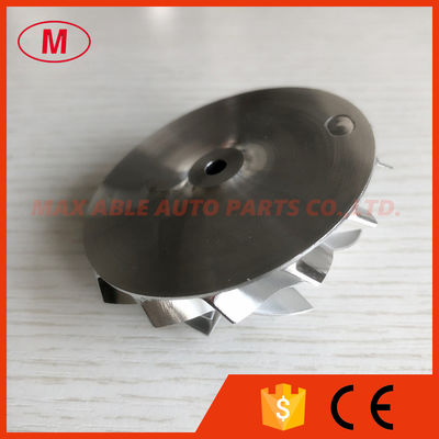 K04 49.62/61.98mm 7+7 blades high performance turbo milling/aluminum 2618/billet compressor wheel