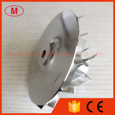 K27 51.73/80.81mm 7+7 blades 5327-123-2223 milling/aluminum 2618/billet compressor wheel for 5326-970-6496/6497