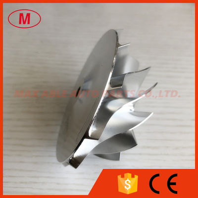 TD05H 20G upgrade/ 25G 60.50/78.00mm High performance 11+0 blades Turbo Billetmilling/aluminum 2618 compressor wheel