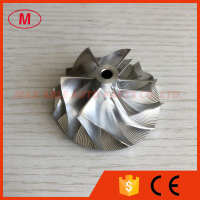 TD04HL 16T 6+6 blades 49189-00016 turbo milling/aluminum 2618/billet compressor wheel for  49189-01330/1350/1450