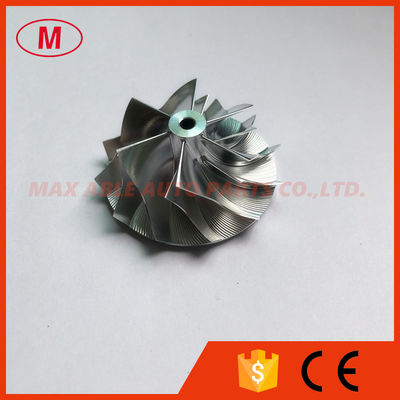 TD03 14T close 39.55/51.00mm 6+6 blades Turbo milling/aluminum 2618/billet compressor wheel