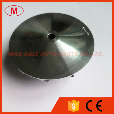 HX35 3537168 53.88/81.30 mm 11+0 blades turbo milling/aluminum 2618/billet compressor wheel for KOMATSU/6BT/6BTA
