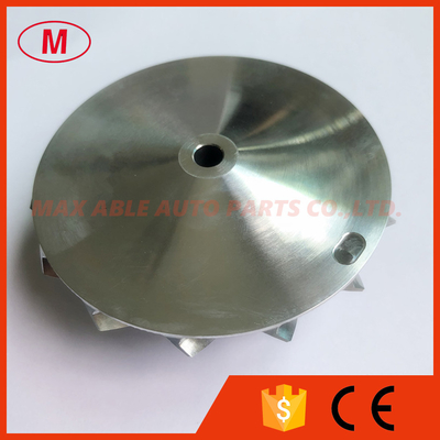 HX40 62.45/85.98mm 7+7 blades turbocharger billet/milling/aluminum 2618 compressor wheel