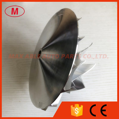 HX82 4048020 UPGRADE 97.50/152.04mm 8+8 blades Turbo Billet/milling/aluminum 2618 compressor wheel