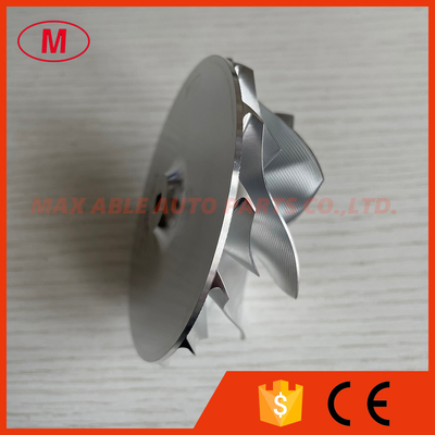 B58 Reverse 66.00/82.00mm 7+7 Blades Point Milling Turbo Milling/Aluminum 2618/billet Compressor Wheel