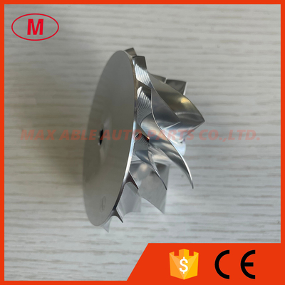 RHF5 reverse 7+7blades 52.00/63.00mm high performance bore:6.10mm turbo milling/aluminum 2618/billet compressor wheel