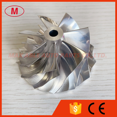 RHF5 reverse 7+7blades 52.00/63.00mm high performance bore:6.10mm turbo milling/aluminum 2618/billet compressor wheel