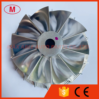 KTR110 forward 94.00/125.98mm 10+10Blades milling/aluminum 2618/billet compressor wheel