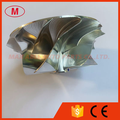 B03G reverse 6+6 blades 57.00/71.00mm high performance turbo milling/aluminum 2618/billet compressor wheel