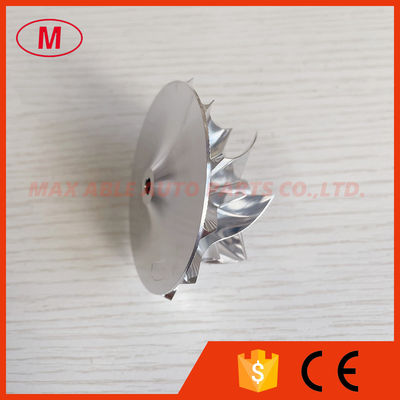 GT15-25 44.50/62.50mm 6+6 Blades high performance Turbocharger milling/aluminum 2618/billet Compressor wheel