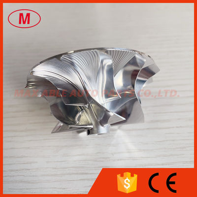 GT15-25 44.50/62.50mm 6+6 Blades high performance Turbocharger milling/aluminum 2618/billet Compressor wheel