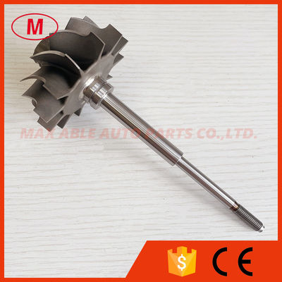 HX40 64X76mm 12 blades turbo wheel/ turbine shaft&wheel journal bearing