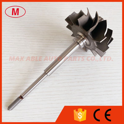 HX40 64X76mm 12 blades turbo wheel/ turbine shaft&wheel journal bearing