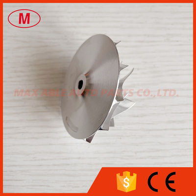 K24 5324-123-2013 42.30/60.50mm 6+6 BLADES Turbo aluminum 2618/milling/Billet compressor w