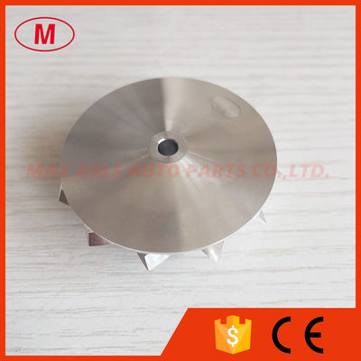 TD04H 13C 49183-41500 40.00/53.00mm 12+0 blades turbo milling/aluminum 2618/Billet compressor wheel