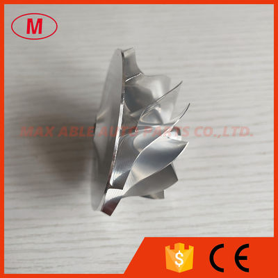 RHF5HB 49.62/61.98mm 11+0 blades high performance Turbo milling/aluminum 2618/billet compressor wheel for VF22 upgrade