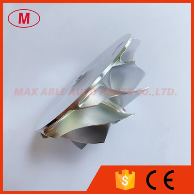 RHF5 53.00/67.40mm 9+0blades Point Milling Small Nose Turbocharger Milling/aluminum 2618/billet Compressor Wheel
