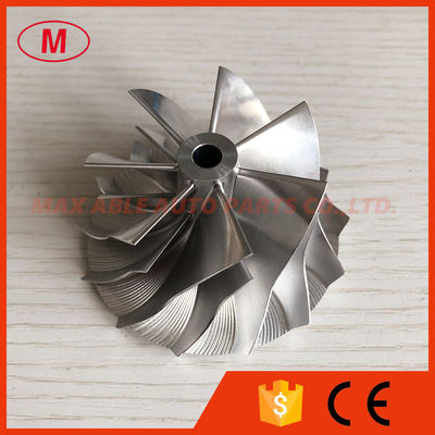 TD05H 20G reverse 49179-43400 52.56/68.01mm 7+7 blades performance cutback:-10.00 turbo billet compressor wheel