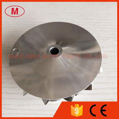 TD05H 20G reverse 49179-43400 52.56/68.01mm 7+7 blades performance cutback:-10.00 turbo billet compressor wheel