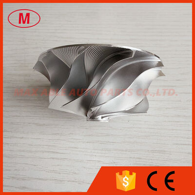 RHF5 reverse 49.50/63.80mm 11+0 blades Point milling,snake curve,high performance aluminum 2618/milling/billet compresso