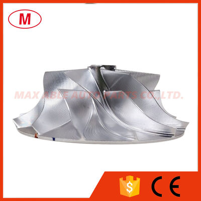 CT16V 44.00/62.00mm 6+6 blades point milling performance aluminum 2618/milling/billet compressor wheel