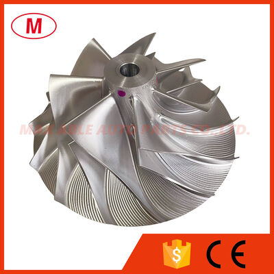 HX50 68.55/99.01mm 7+7 blades milling/aluminum 2618/billet compressor wheel