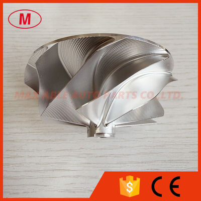 GT15-25 Reverse 54.28/67.40mm 9+0 Blades Point Milling Turbo Aluminum 2618/billet Compressor Wheel