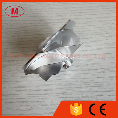 GT15-25 forward 48.34/60.01mm 9+0blades point milling turbo milling/aluminum 2618/billet compressor wheel