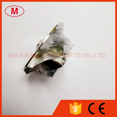GTA2359V 44.51/59.48mm 9+0blades turbo milling/aluminum 2618/billet compressor wheel FOR 842127-0001, 775095-0001, 769686-0001 Landcruiser D4D Utility V8 (VDJ78/VDJ79) 2007-2018, Engine: 1VDFTV 4.5L