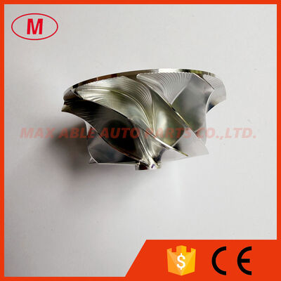 GTA2359V 44.51/59.48mm 9+0blades turbo milling/aluminum 2618/billet compressor wheel FOR 842127-0001, 775095-0001, 769686-0001 Landcruiser D4D Utility V8 (VDJ78/VDJ79) 2007-2018, Engine: 1VDFTV 4.5L
