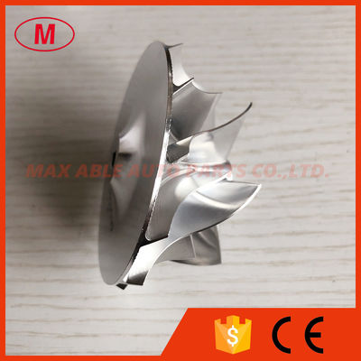 RHF5 52.56/68.00mm 6+6 blades high performance aluminum 2618/milling/billet compressor whe