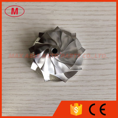 TD04H 15T 9+0 blades 41.93/55.69mm point milling high performance Turbo Milling/aluminum 2618/billet compressor wheel