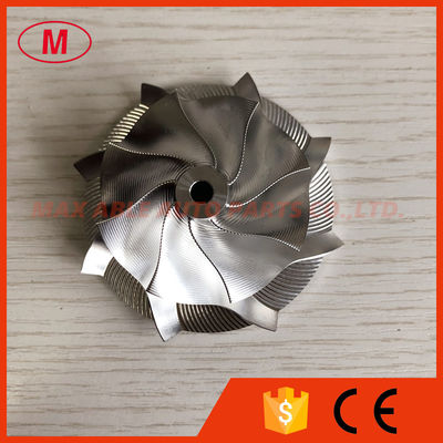 TD04 50.00/67.00mm 8+0 blades Point milling high performance Turbocharger milling/aluminum 2618/billet compressor wheel