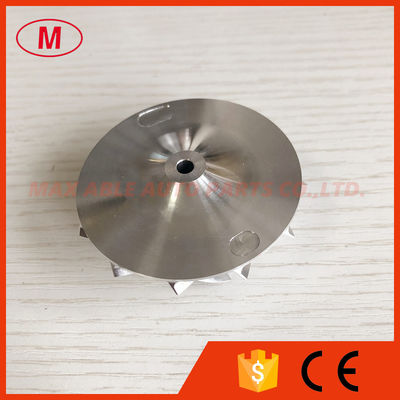 GT12 6+6 blades 41.40/55.00mm high performance turbocharger milling/aluminum 2618/billet compressor wheel
