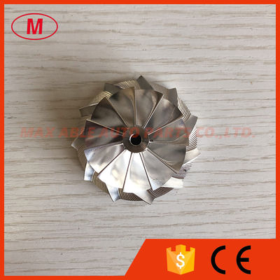 KP39 39.50/52.00mm 11+0 blades high performance Turbo milling/aluminum 2618/billet compressor wheel