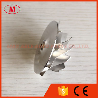 KP39 39.50/52.00mm 11+0 blades high performance Turbo milling/aluminum 2618/billet compressor wheel