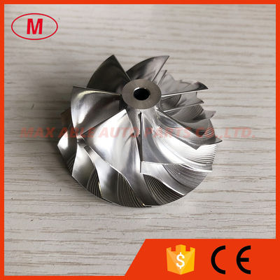 TD04 forward 7+7 blades 46.25/57.81mm turbo milling/aluminum 2618/billet compressor wheel