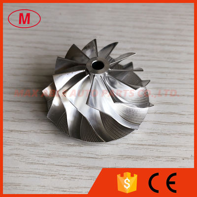 TD0435 49135-00016 12T-SB 37.80/49.00mm 11+0 blades performance Turbo Milling/billet compressor wheel for 49135-02100